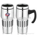 double wall stainless steel coffee thermos mug
